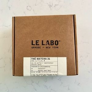 NEW IN BOX Le Labo - Thé Matcha 26